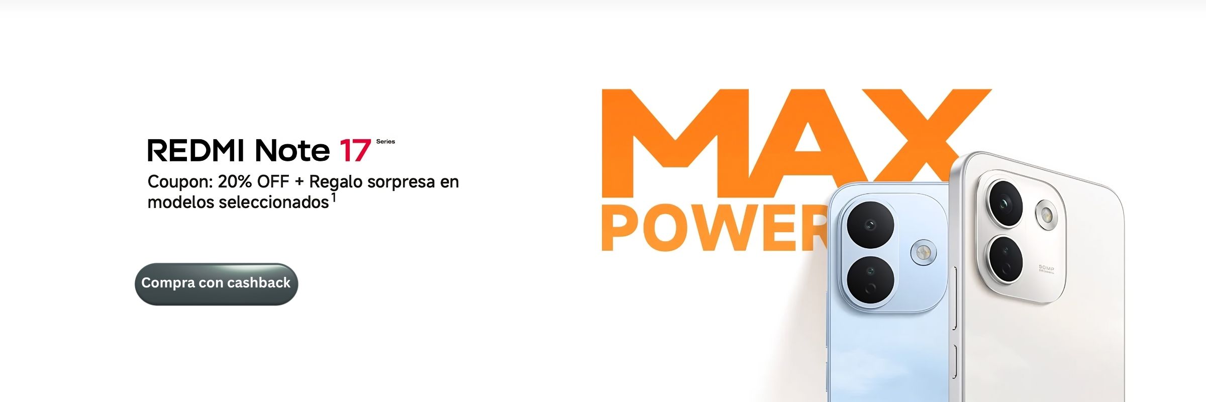 Xiaomi – Promoción con cashback